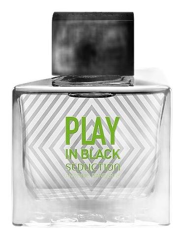 Play In Black Seduction for Men by Antonio Banderas