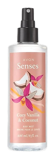 Senses Cozy Vanilla & Coconut by Avon – Eau de Toilette