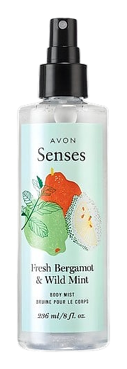 Senses Fresh Bergamot & Wild Mint by Avon