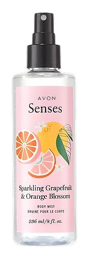 Senses Sparkling Grapefruit & Orange Blossom by Avon – Eau de Toilette