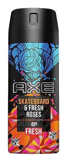 Skateboard & Fresh Roses by AXE – Body Spray / Eau de Toilette