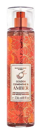 Golden Clementine & Amber by Bath & Body Works – Fine Fragrance Mist