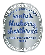 Bath & Body Works Santa's Blueberry Shortbread