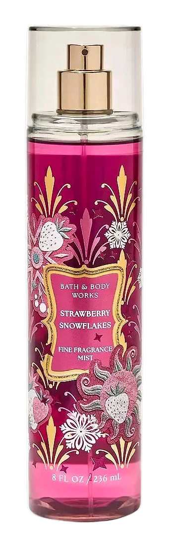 Strawberry Snowflakes by Bath & Body Works