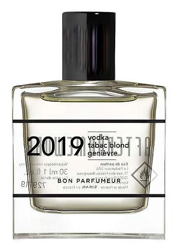 2019 vodka, tobacco, juniper by Bon Parfumeur
