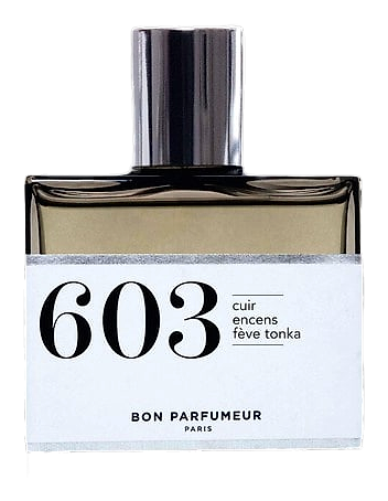 603 cuir, encens, fève tonka by Bon Parfumeur