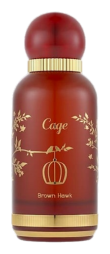 Brown Hawk by Cage