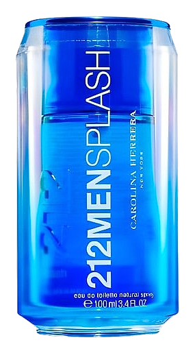 212 Men Splash 2008 by Carolina Herrera