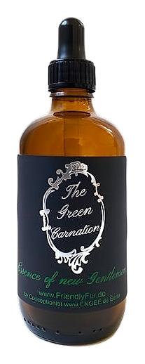 The Green Carnation by Friendly Fur