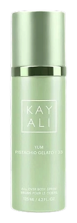 Yum | Pistachio Gelato 33 All Over Body Spray by Kayali Fragrances