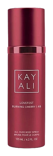 Lovefest Burning Cherry | 48 All Over Body Spray by Kayali – Body Spray