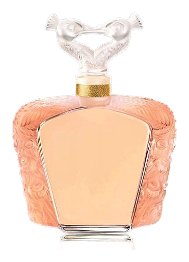 Lalique de Lalique Deux Paons Crystal Flacon by Lalique