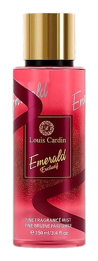 Emerald Exclusif Red Fine Fragrance Mist by Louis Cardin – Fine Fragrance Mist