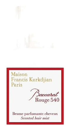 Baccarat Rouge 540 Scented Hair Mist by Maison Francis Kurkdjian