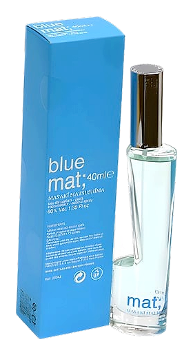 mat; blue by Masaki Matsushima