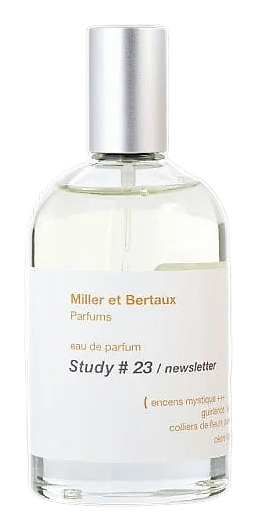 Miller et Bertaux Study No. 23 / Newsletter