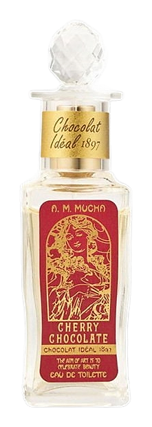 Cherry Chocolate by Mucha