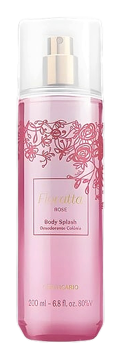 Body Splash Floratta Rose by O Boticário