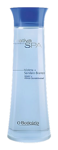 Nativa Spa Violet + White Sandal by O Boticário