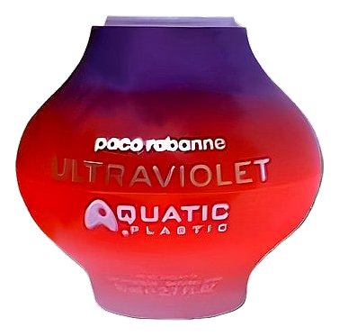 Ultraviolet Aquatic Plastic by Rabanne