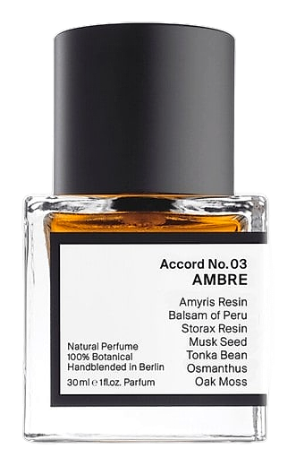 Accord No. 03: Ambre by RAER Scents