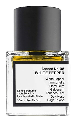Accord No. 05: White Pepper by RAER Scents