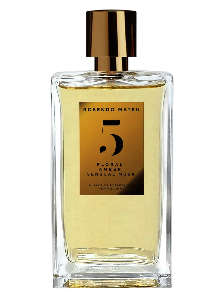 Rosendo Mateu Nº 5 Floral, Amber, Sensual Musk