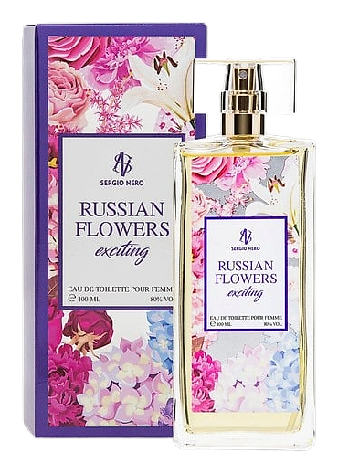 Russian Flowers Exciting by Sergio Nero
