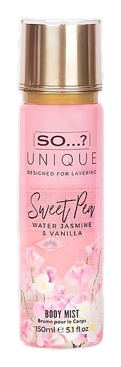 So...? Sweet Pea Water Jasmine & Vanilla