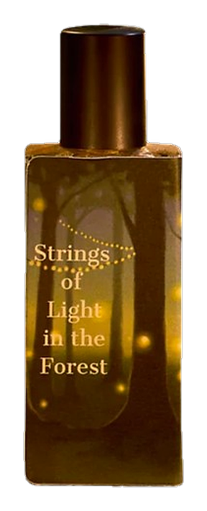 Strings Of Light In The Forest by Sorce