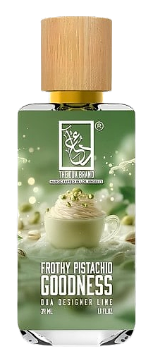 Frothy Pistachio Goodness by The Dua Brand