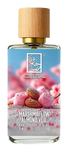 Marshmallow Almond Veil by The Dua Brand
