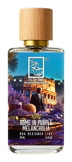 Rome In Purple Melancholia by The Dua Brand