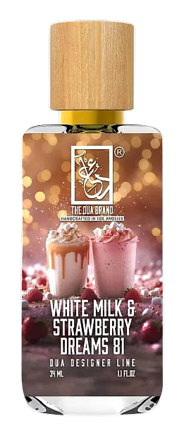 White Milk & Strawberry Dreams 81 by The Dua Brand