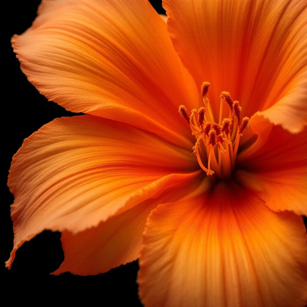 African Orange Flower