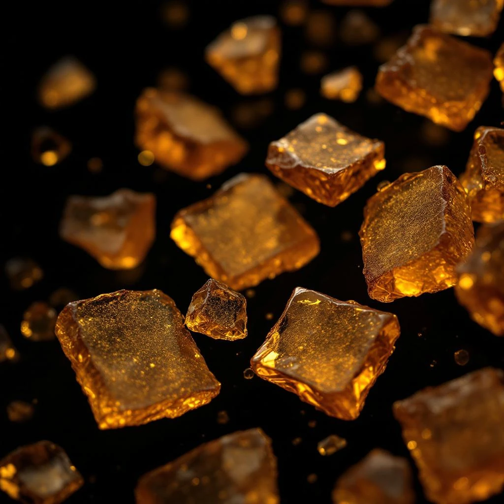 Amber notes fragrance note