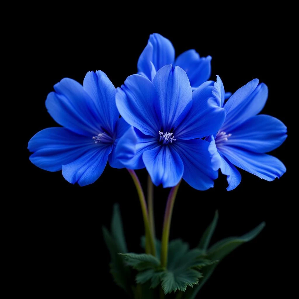 Blue cyclamen