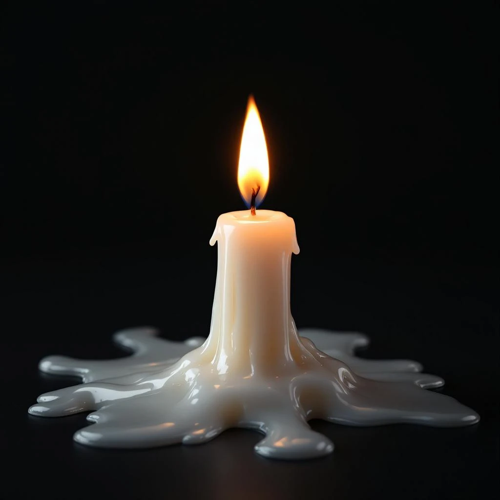 Candle wax