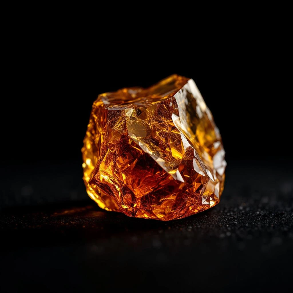 crystallized amber