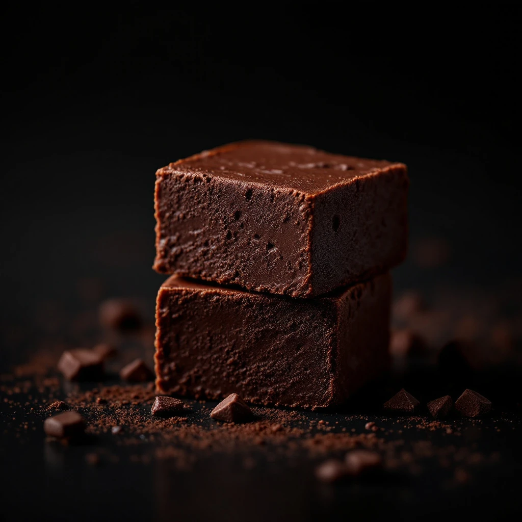 Dark chocolate fudge