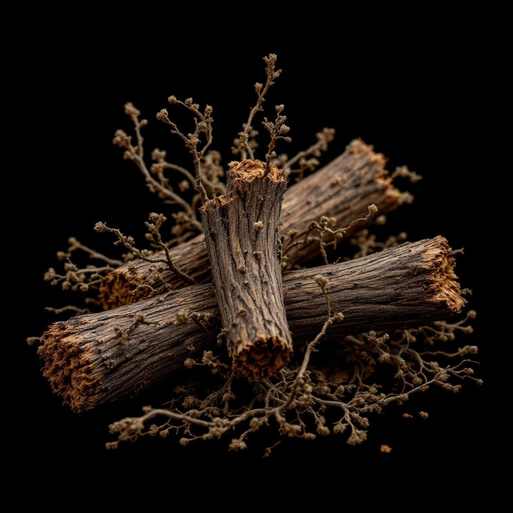 Dry woods fragrance note
