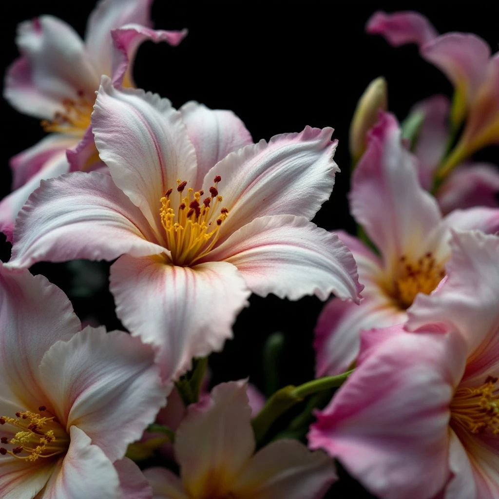 Exotic blossoms