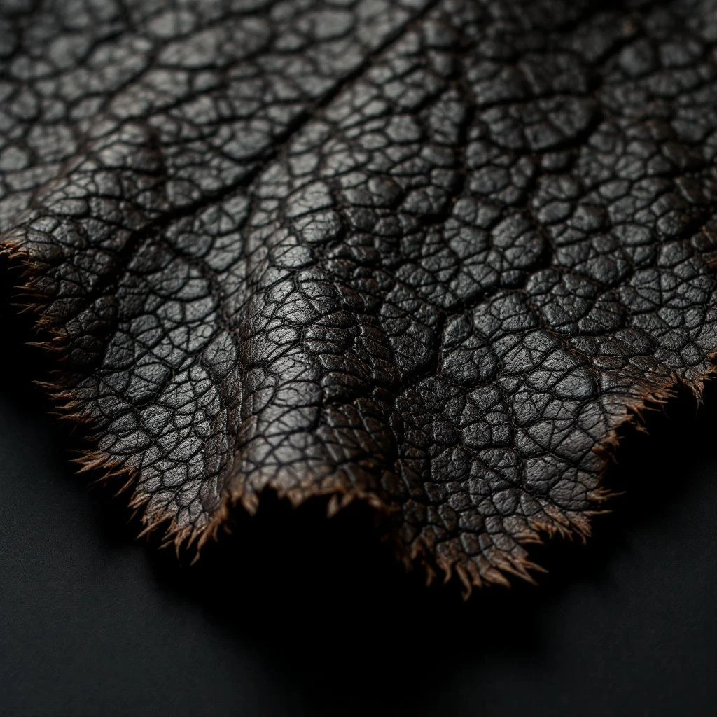 Fallow deer leather