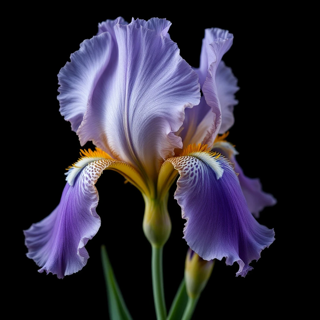 French iris pallida