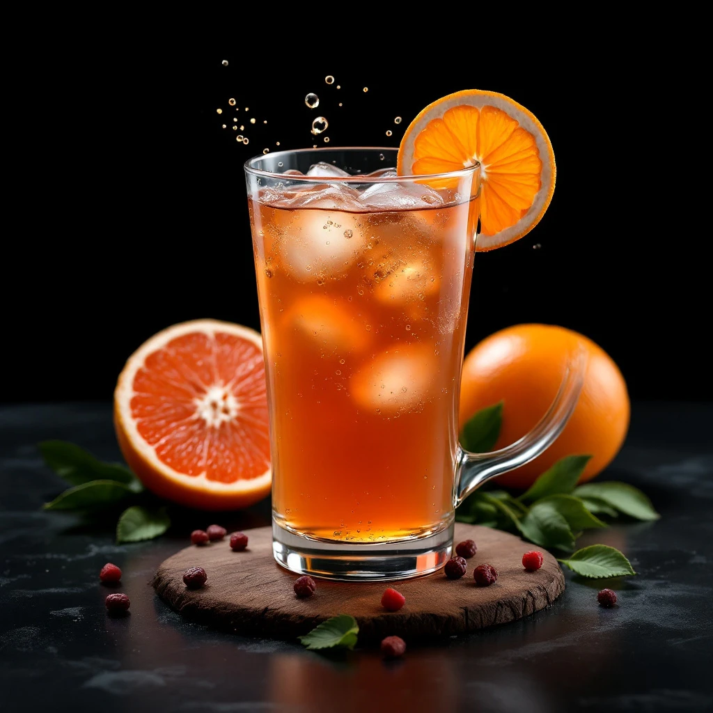 Grapefruit tea