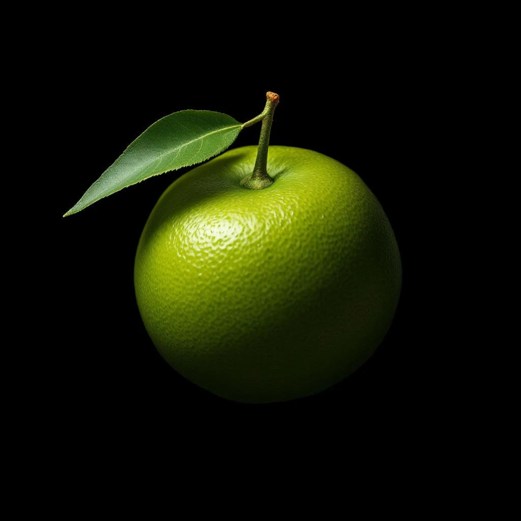 Green mandarin orange