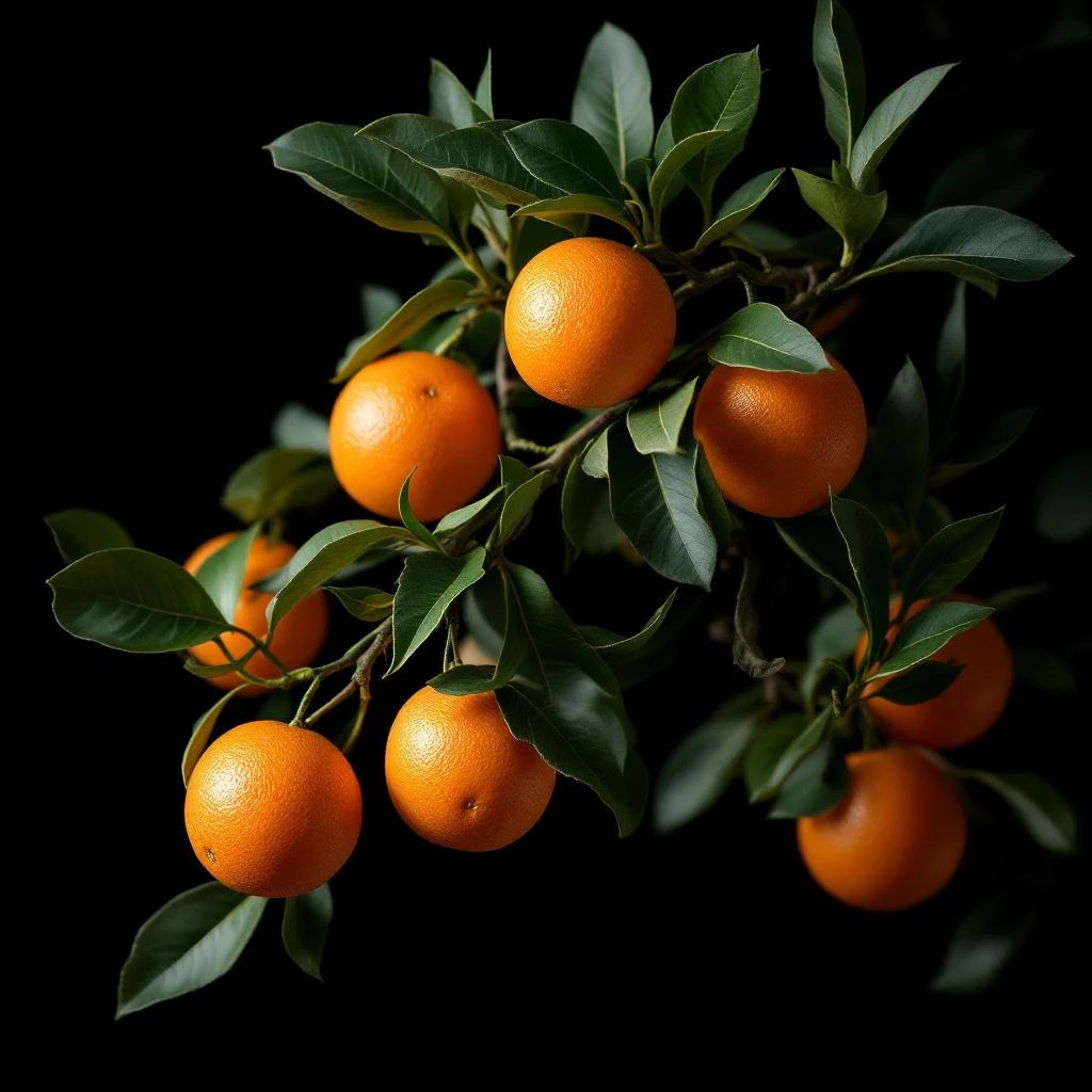Mandarin orange tree