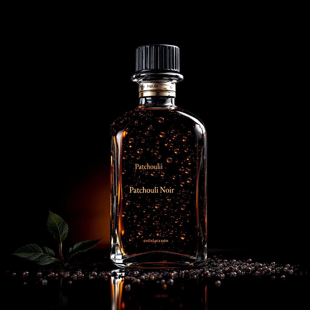 Patchouli noir fragrance note