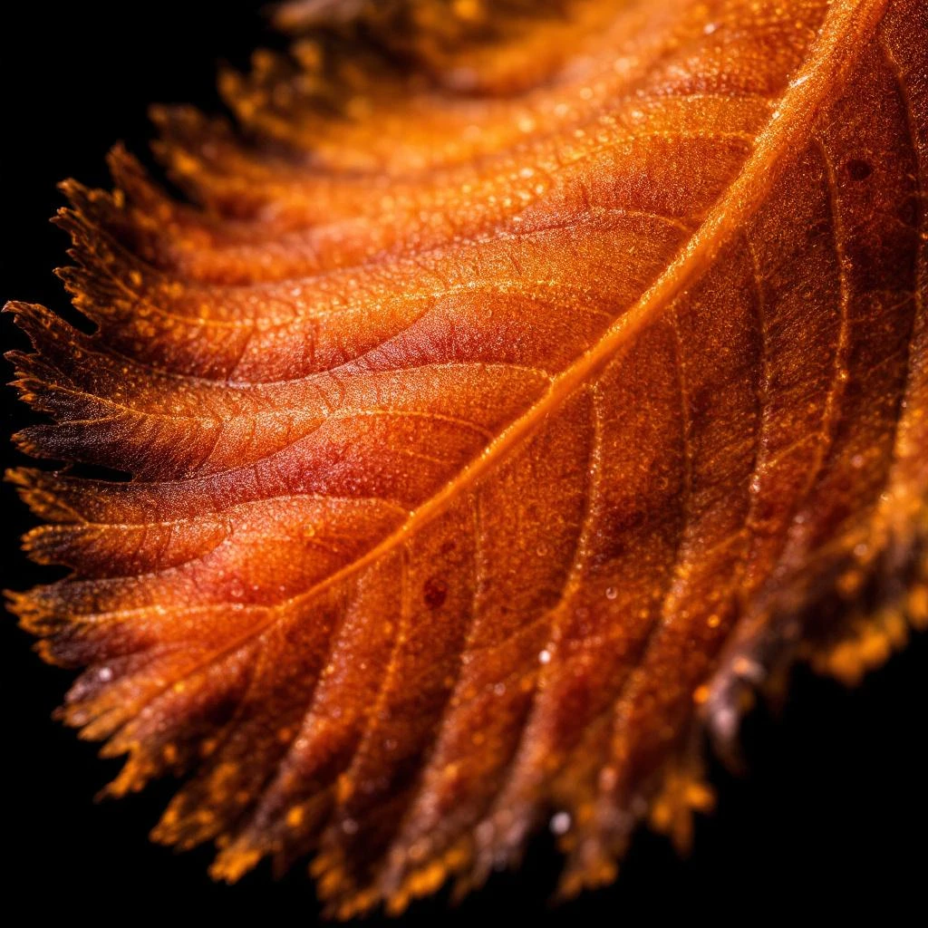 Peach leaf