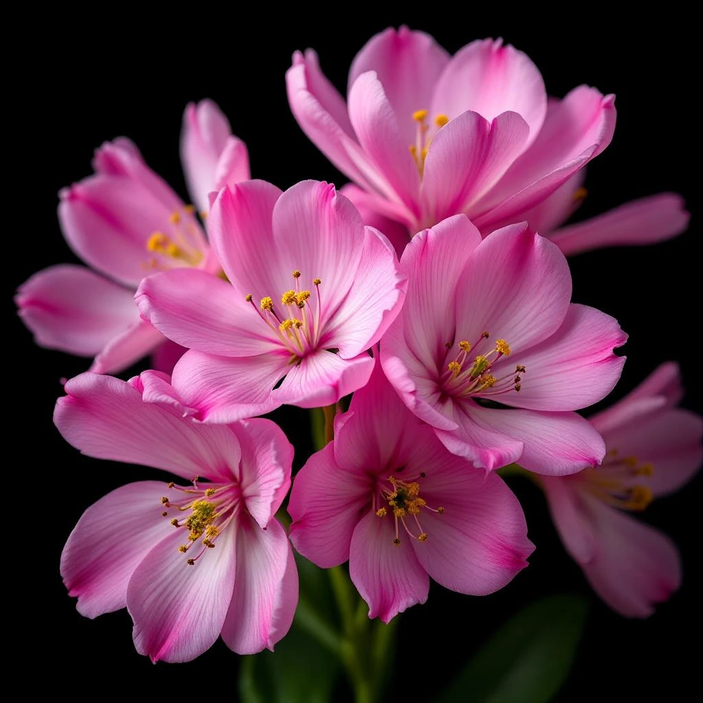 Pink cyclamen